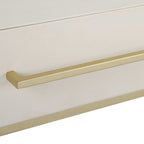 Jewel Modern White Desk