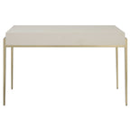 Jewel Modern White Desk