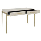 Jewel Modern White Desk