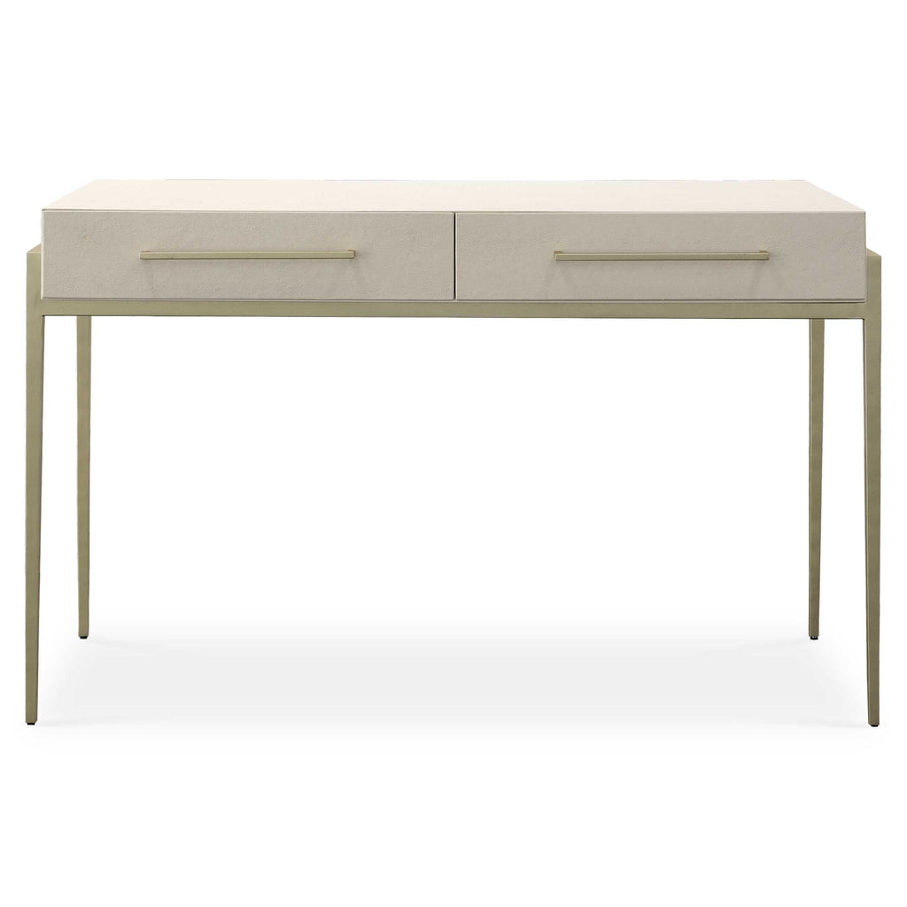 Jewel Modern White Desk