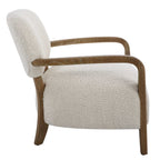Telluride Natural Shearling Accent Chair