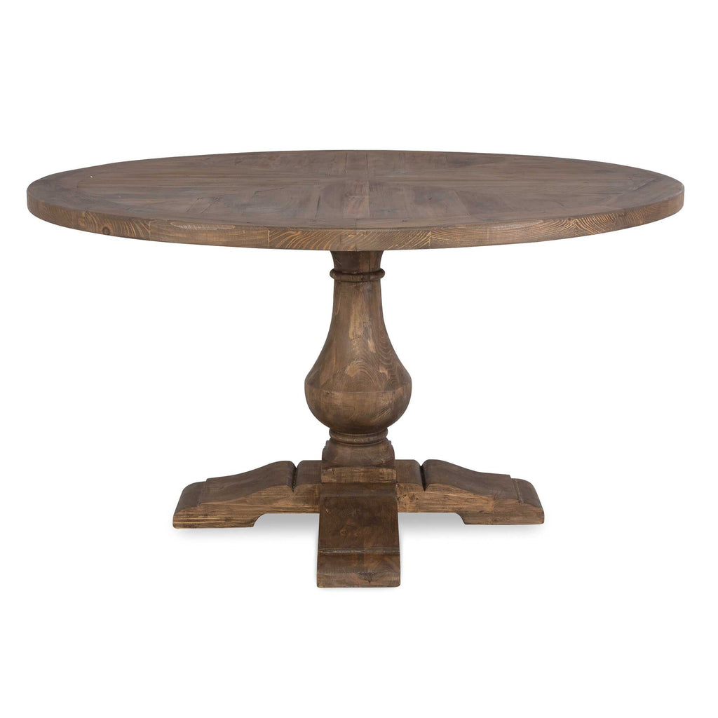 Stratford Wood Round Dining Table