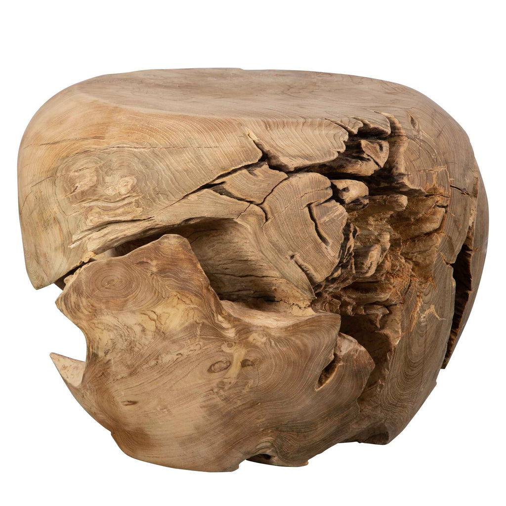 Sola Handcrafted Teak Side Table