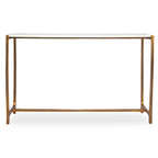 Affinity White Marble Console Table