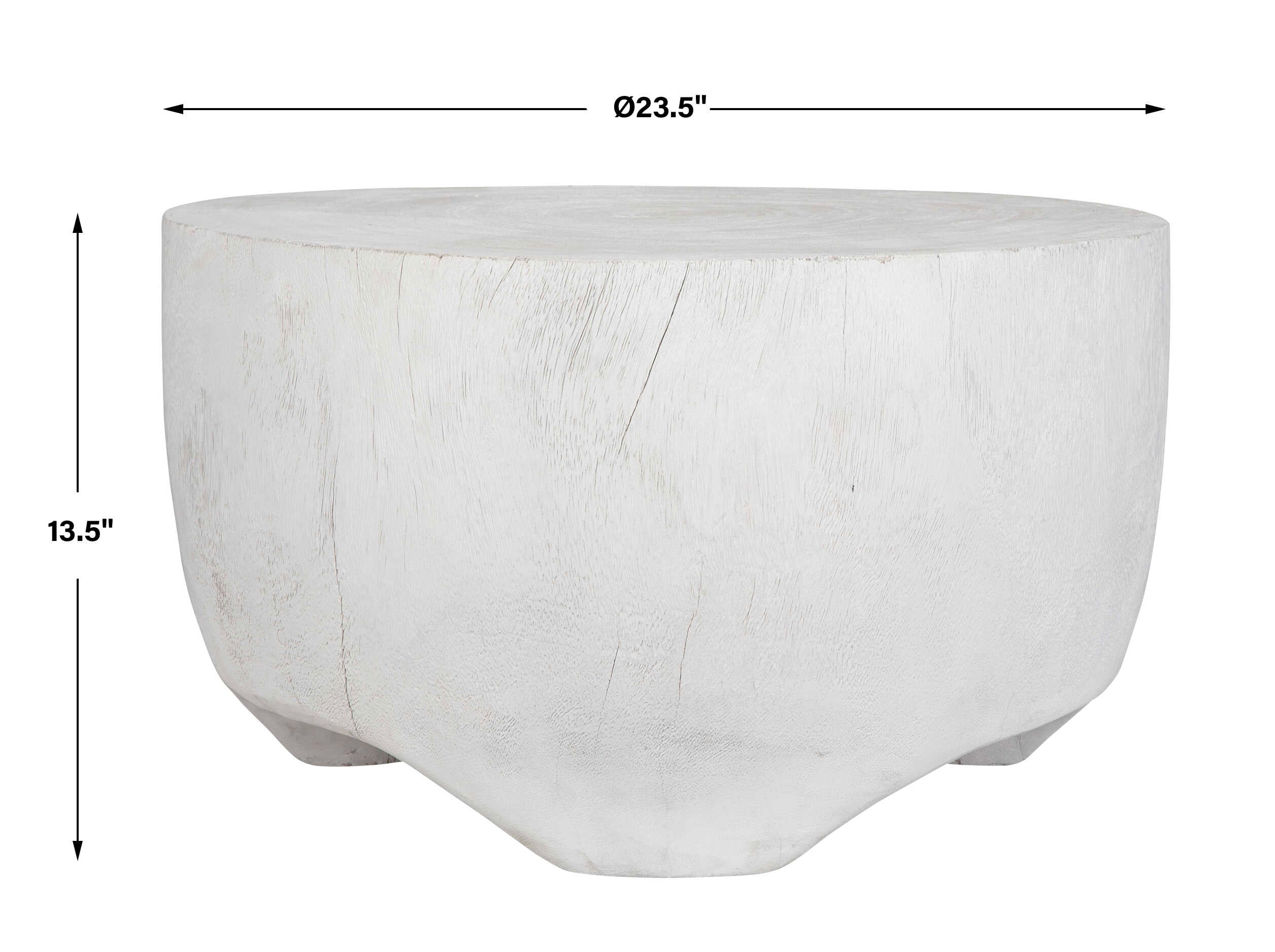 Elevate White Coffee Table