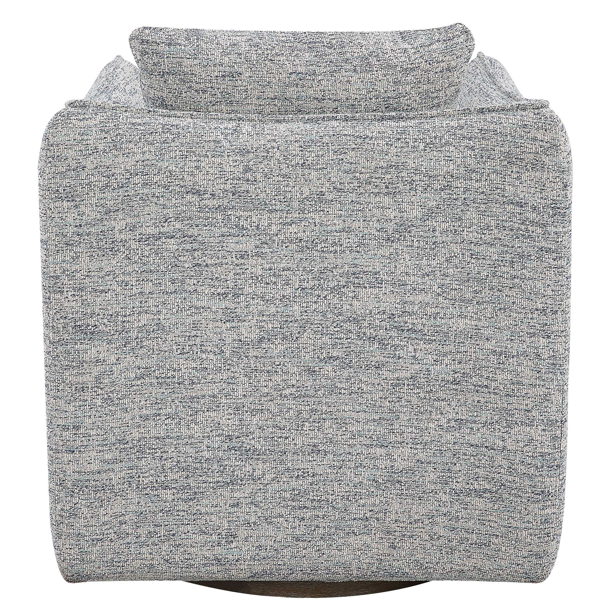 Corben Blue Swivel Chair