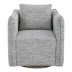 Corben Blue Swivel Chair