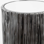 Echo Modern Nickel Drink Table