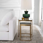 Vista Gold Nesting Tables Set Of 2