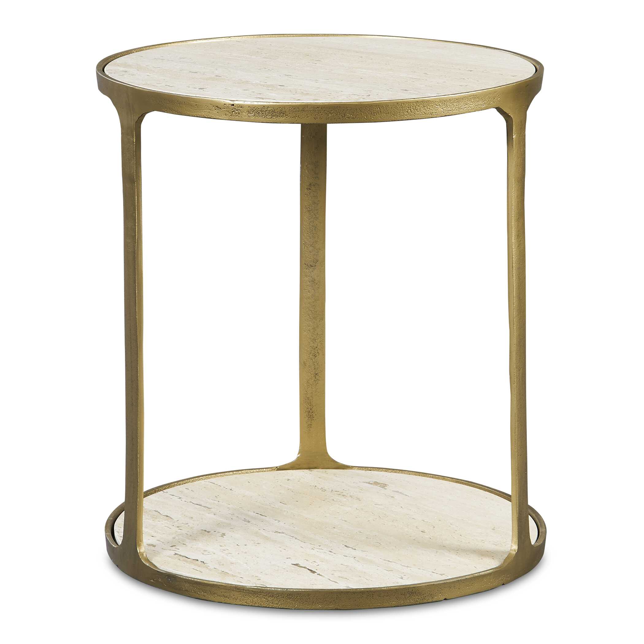 Clench Brass Side Table