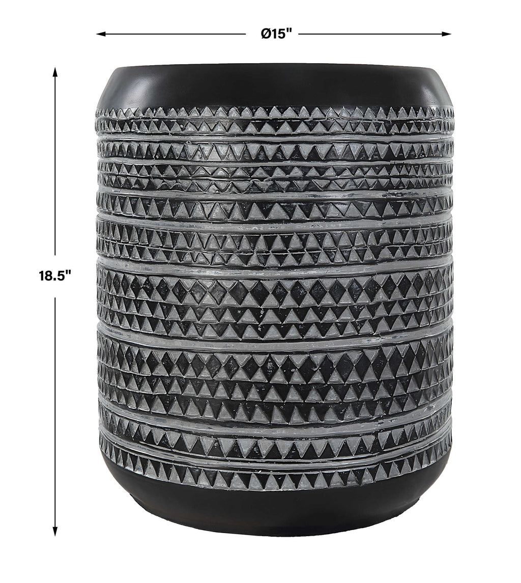 Cutting Edge Tribal Accent Table