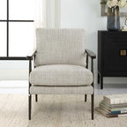 Sebastian Cast Iron Accent Chair