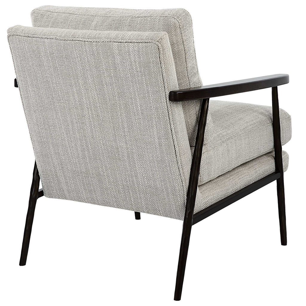 Sebastian Cast Iron Accent Chair