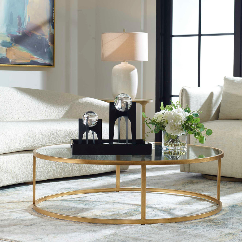 Radius Modern Circular Coffee Table
