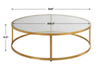 Radius Modern Circular Coffee Table
