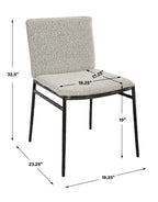 Jacobsen Gray Dining Chair
