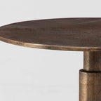 Descend Gold Accent Table