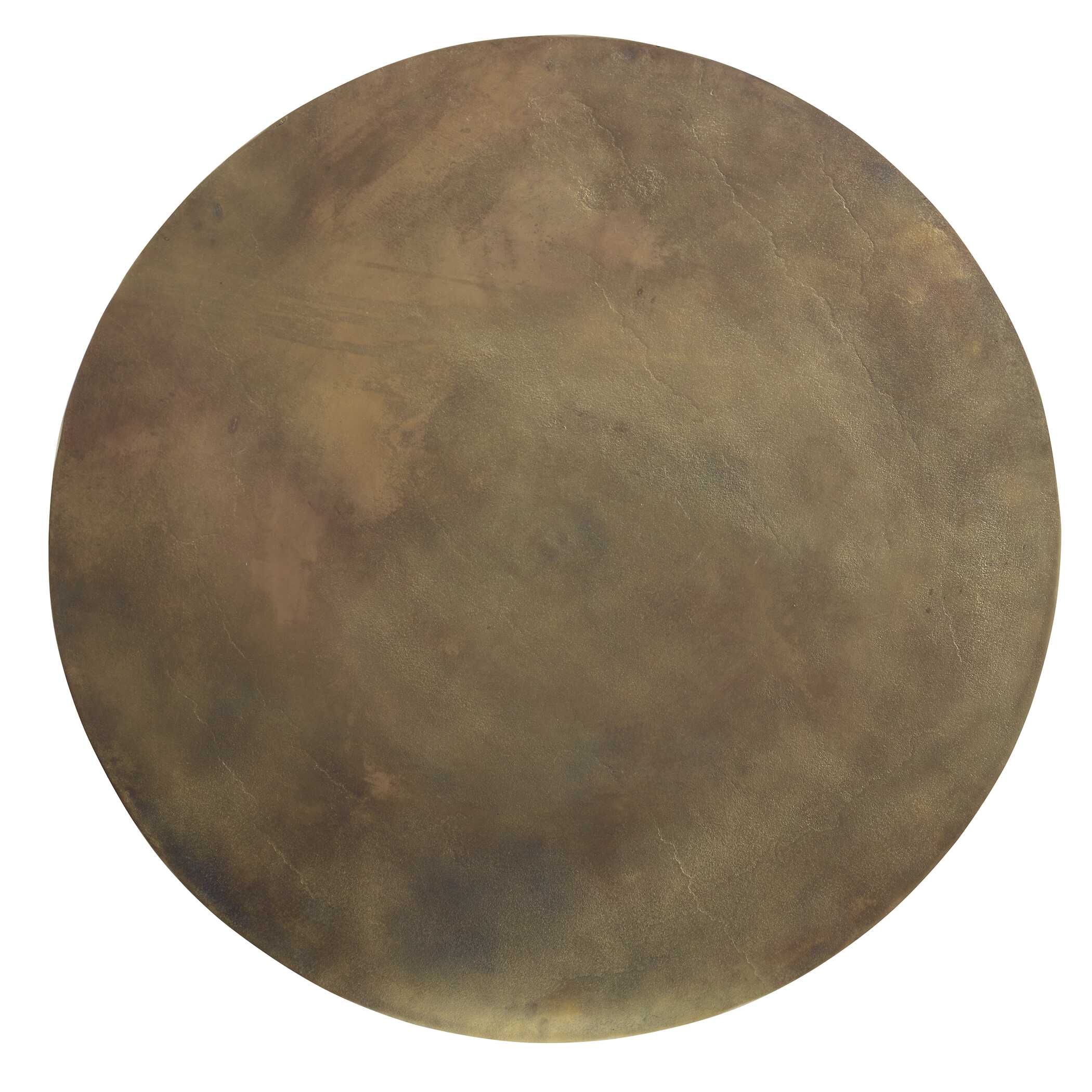 Triplet Antique Brass Coffee Table