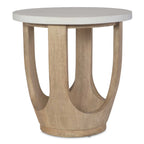 Tatli Stone Top Side Table