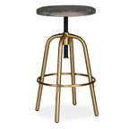 Revolve Brass Counter Stool