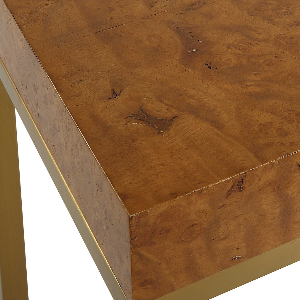 Burl-esque Wooden Nesting Tables Set/2