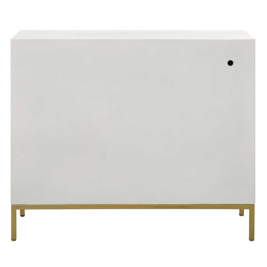 Front Range White 2 Door Cabinet