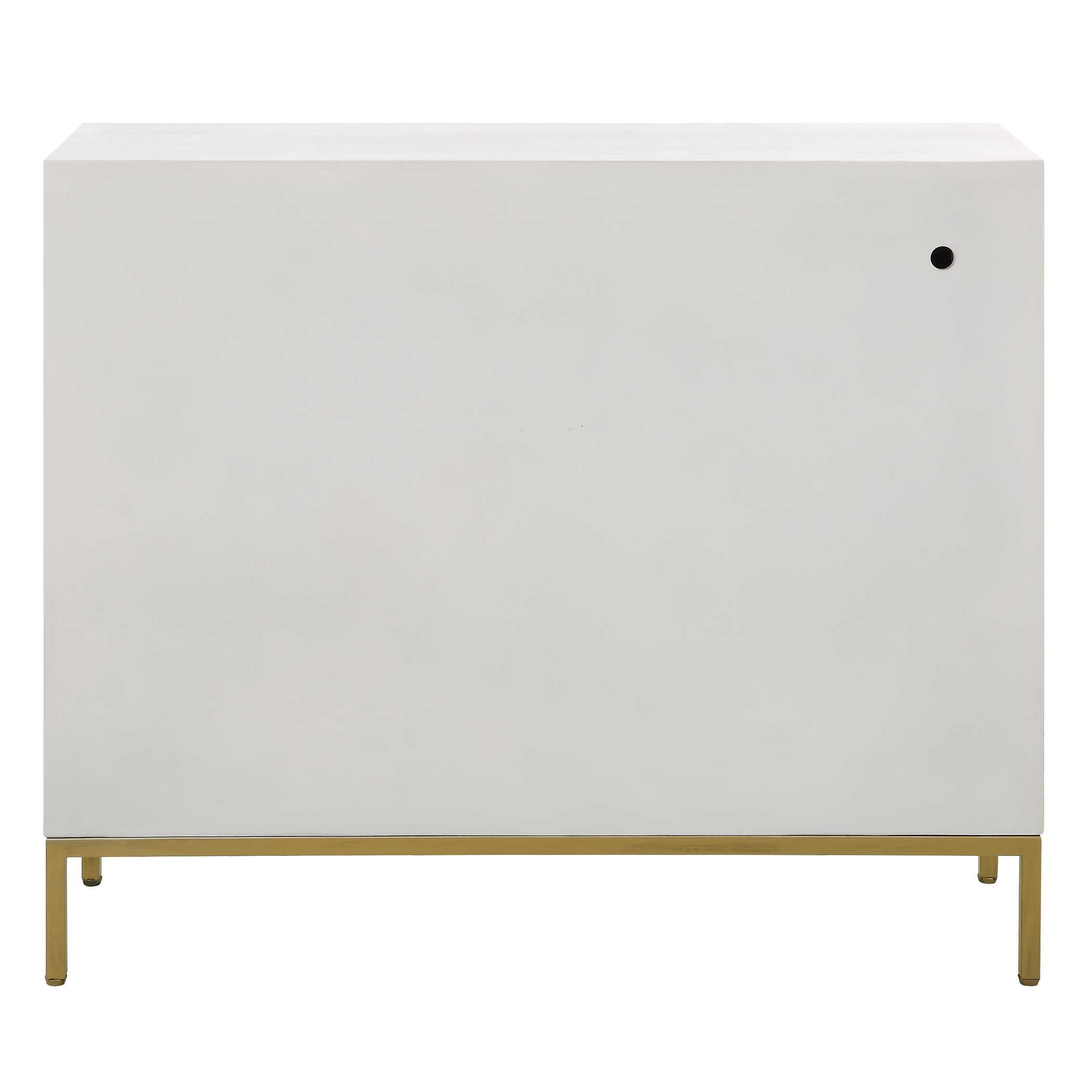 Front Range White 2 Door Cabinet