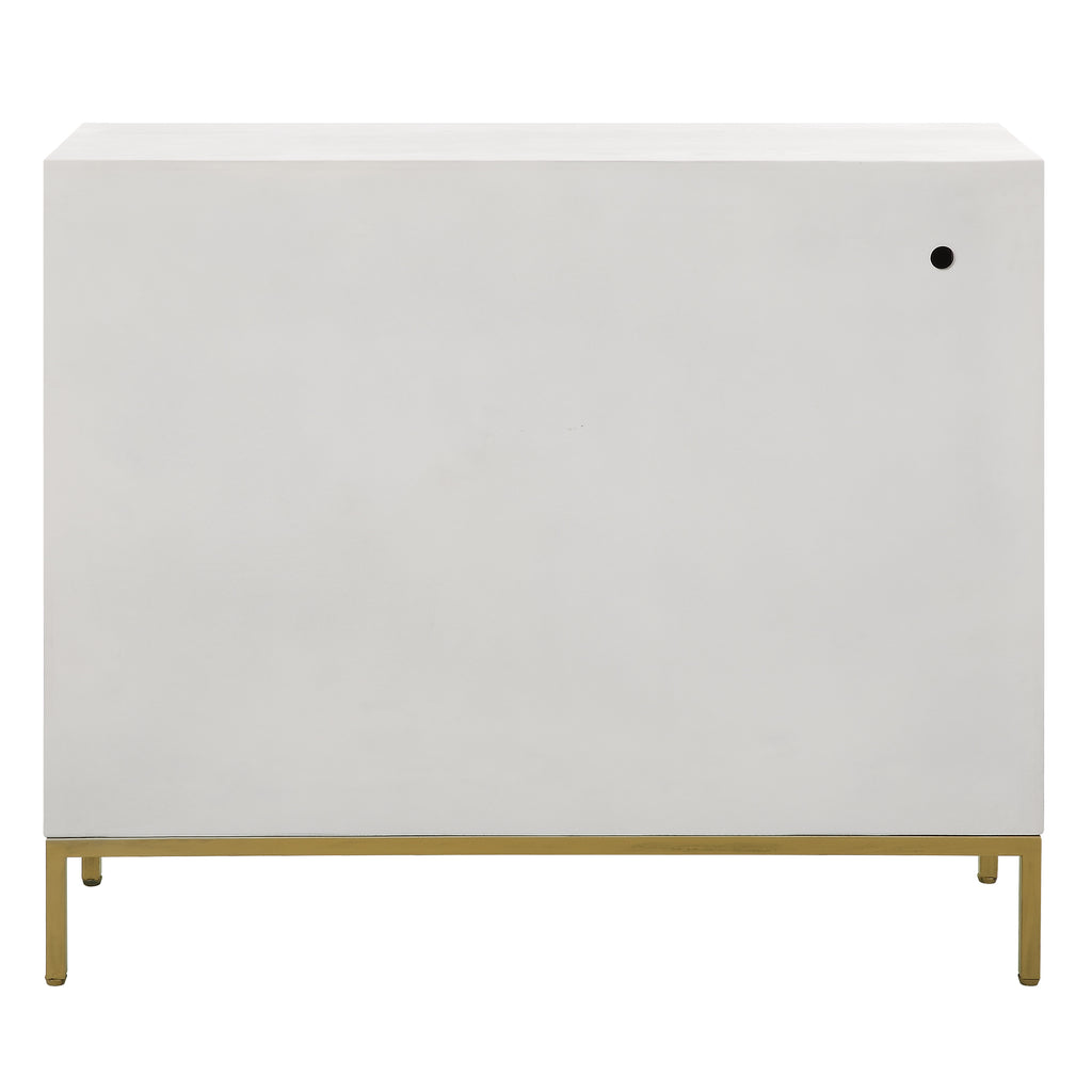 Front Range White 2 Door Cabinet