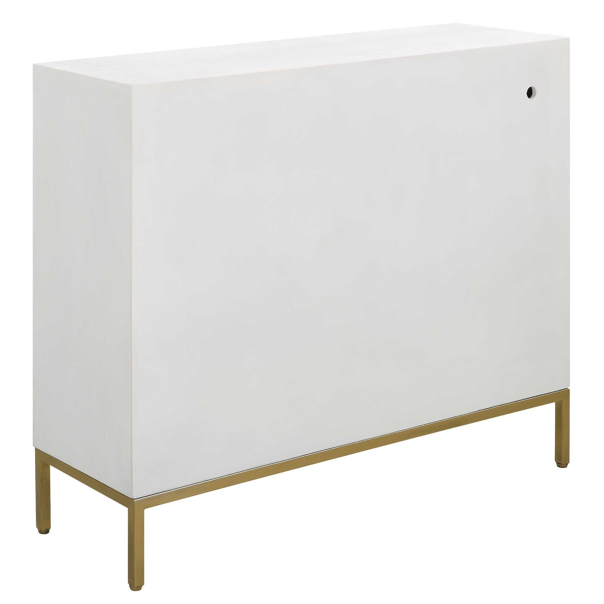 Front Range White 2 Door Cabinet