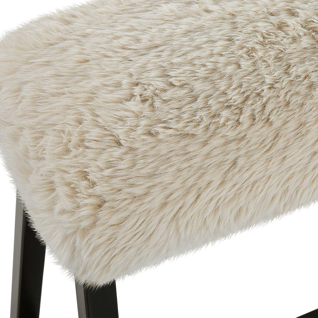 Taupo Sheepskin Bench