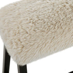 Taupo Sheepskin Bench