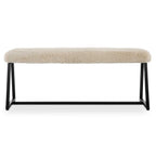 Taupo Sheepskin Bench