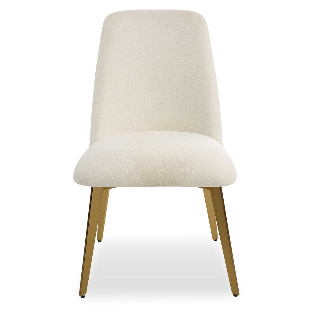 Vantage Off White Fabric Dining Chair