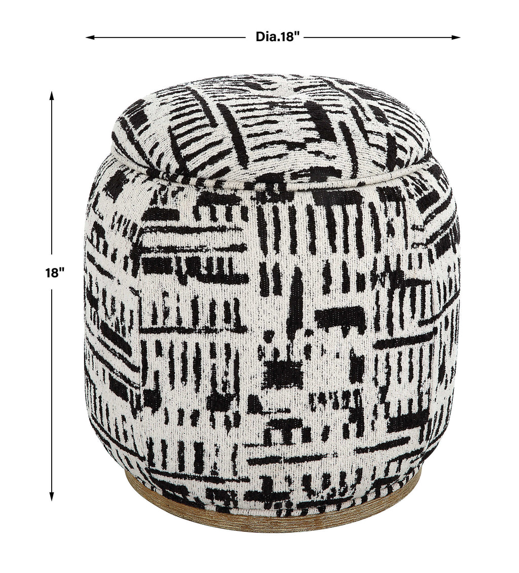 Dialogue Poof Ottoman