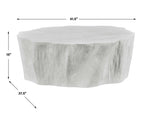 Woods Edge White Coffee Table