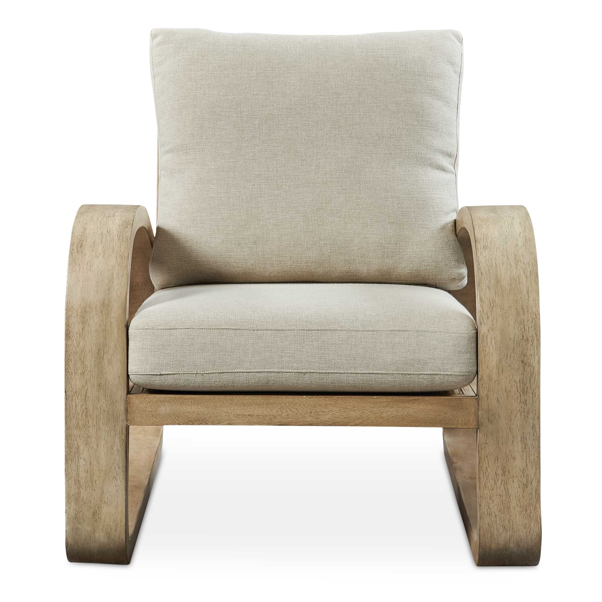 Barbora Wooden Accent Chair