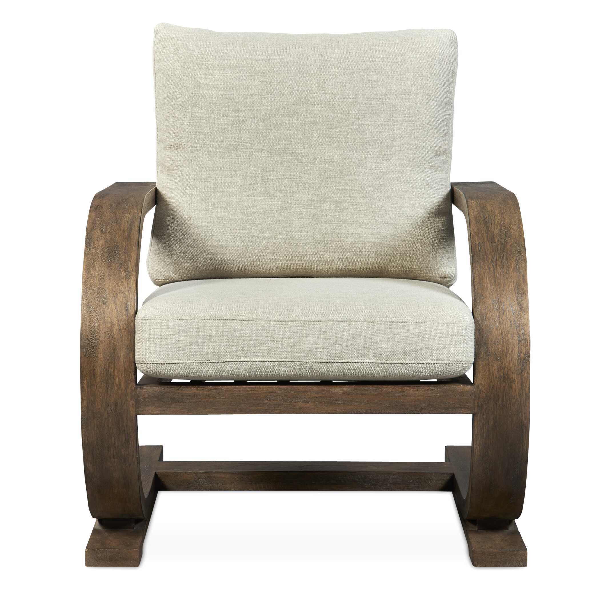 Bedrich Wooden Accent Chair