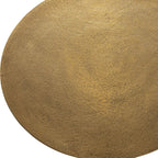 Flight Brass Accent Table