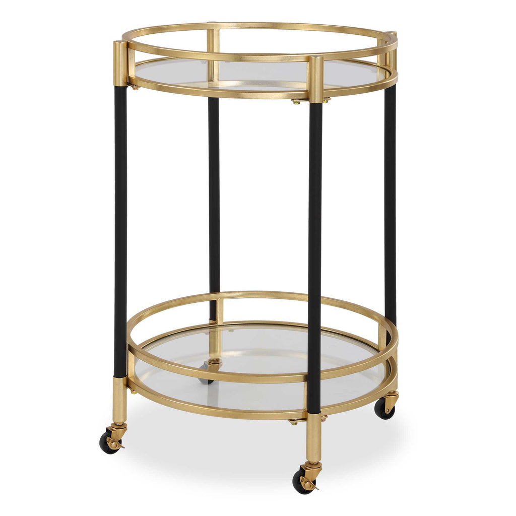 Dolly Round Bar Cart