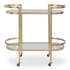 Isabelle Gold Bar Cart
