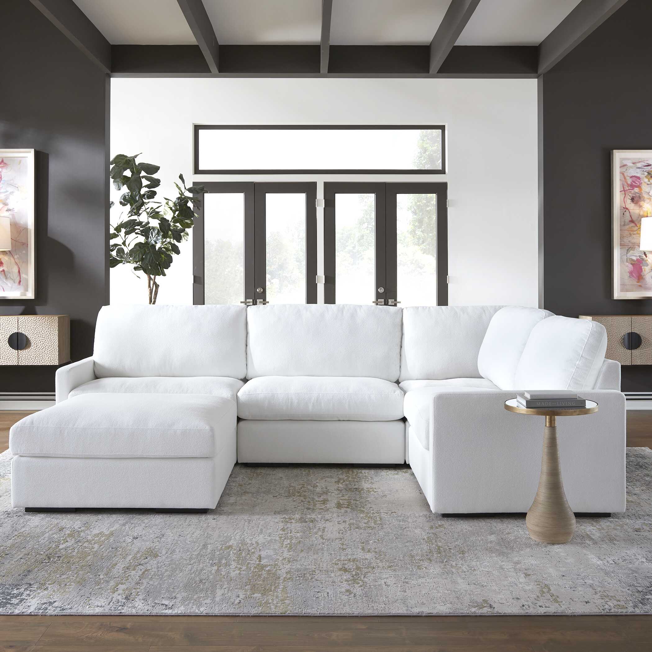 Terra Brass Accent Table