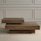 Rustic Planes Modern Coffee Table