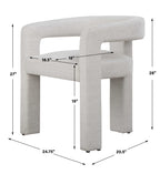 Perspective Fabric Dining Chair