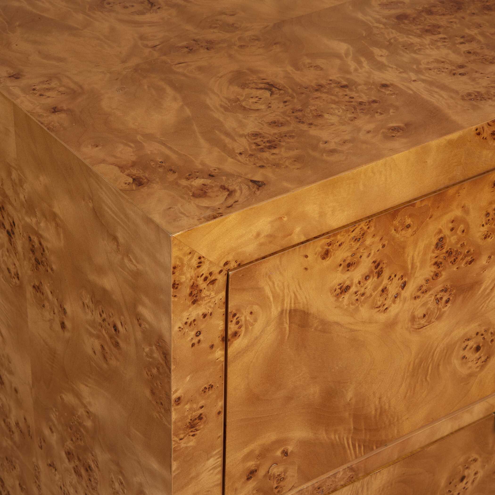 Indus 2 Drawer Burl Chest