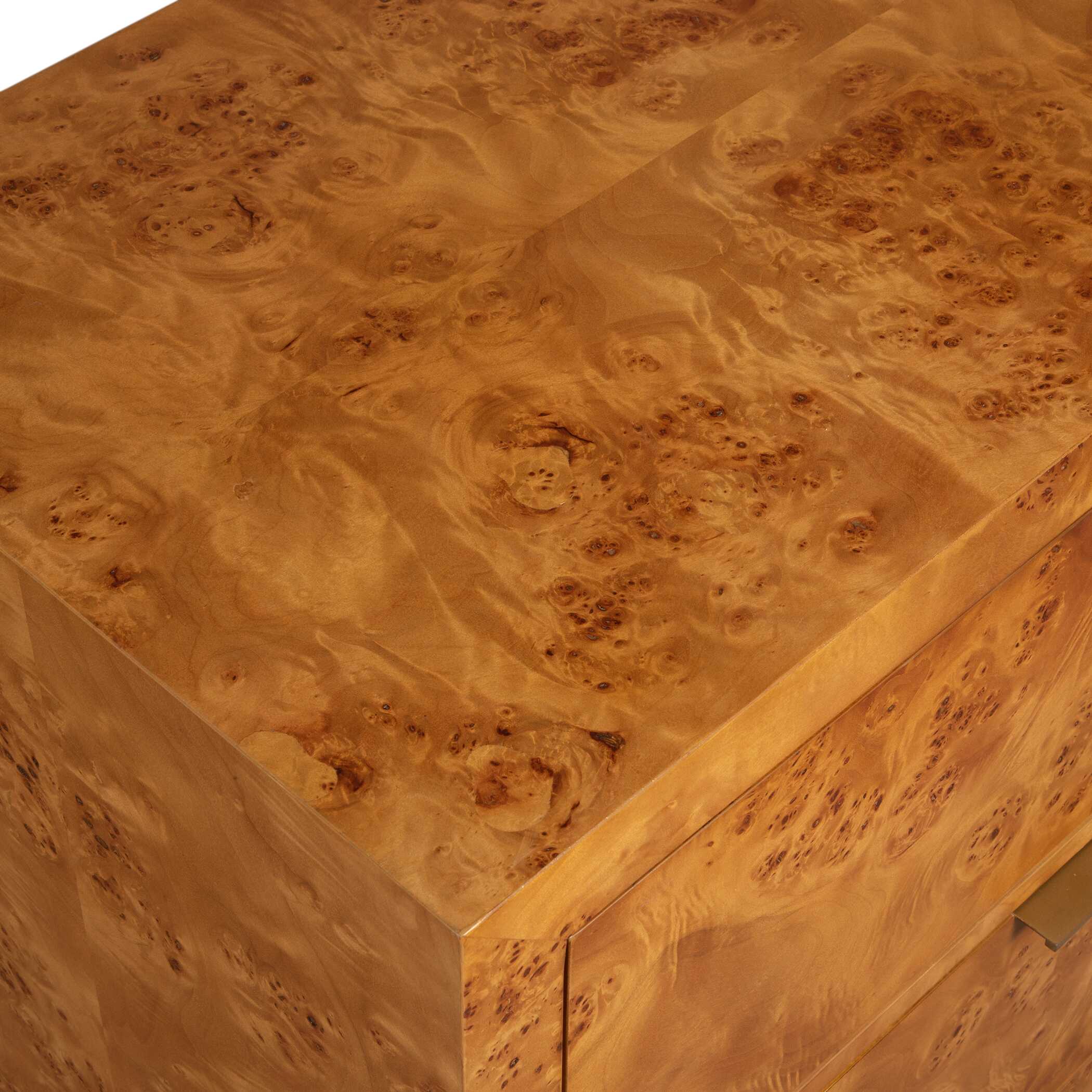 Indus 2 Drawer Burl Chest
