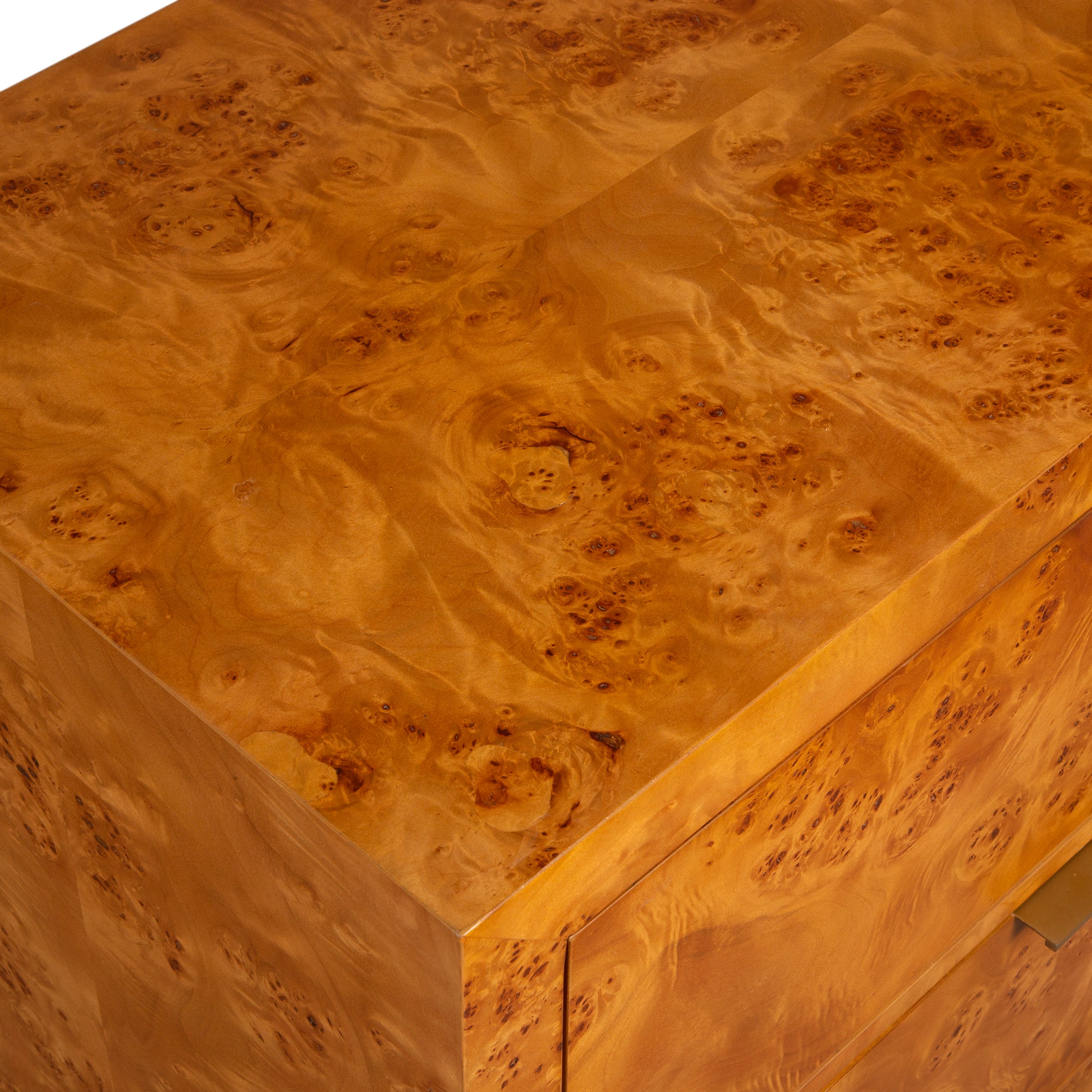 Indus 2 Drawer Burl Chest