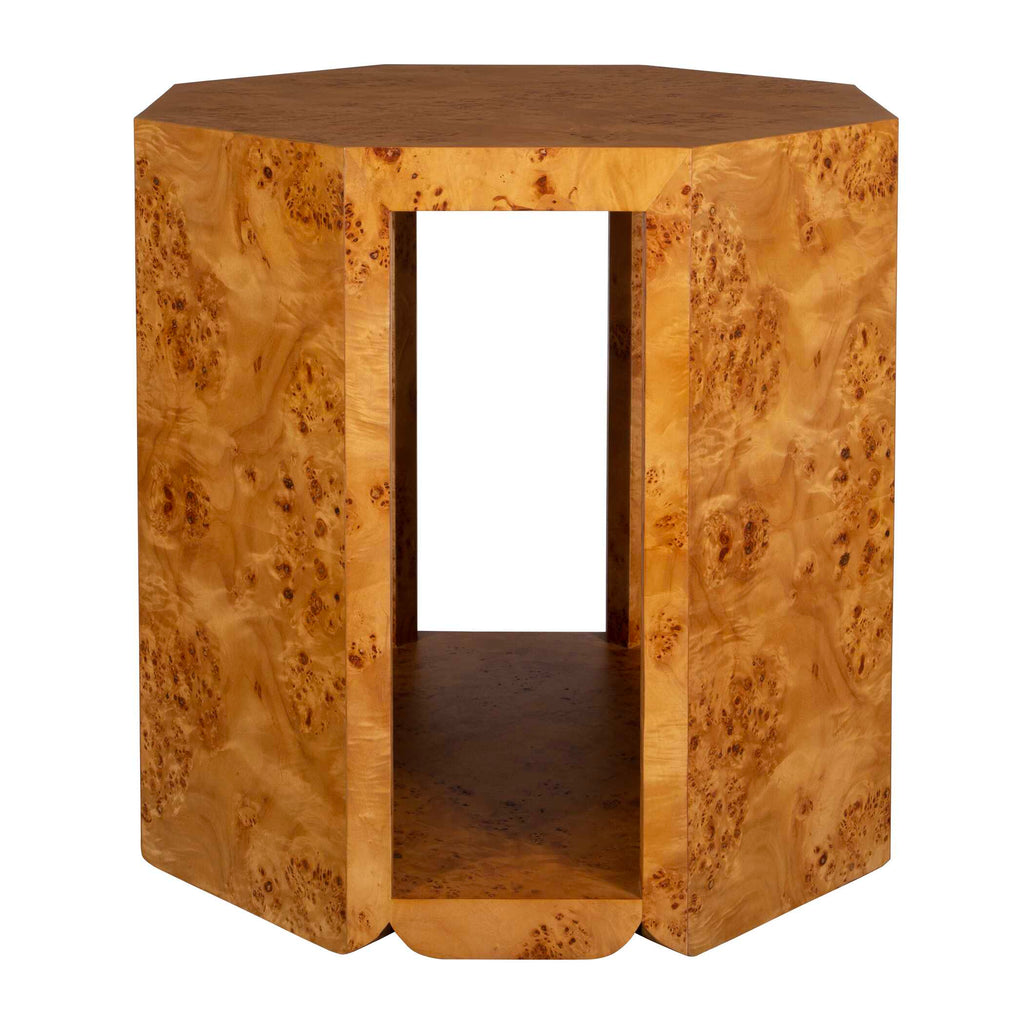 Indus Burl Side Table