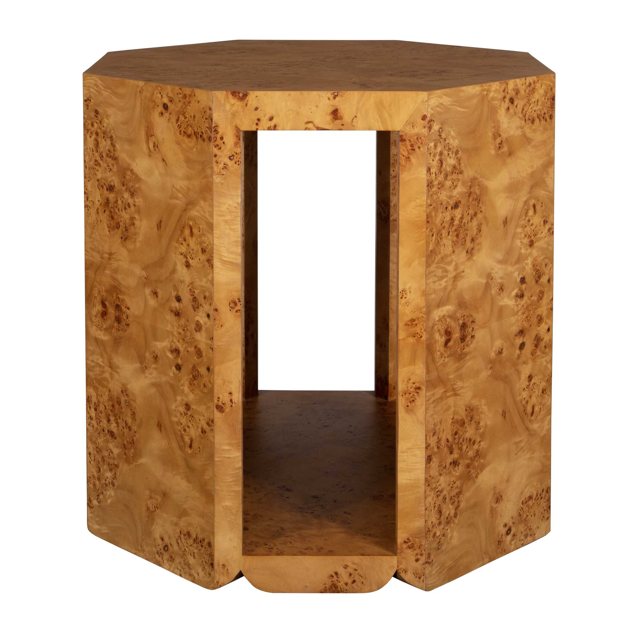Indus Burl Side Table