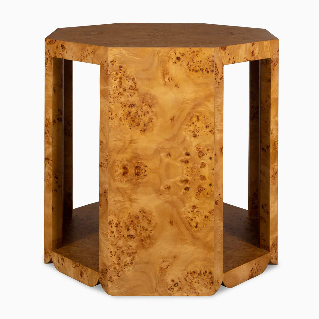 Indus Burl Side Table