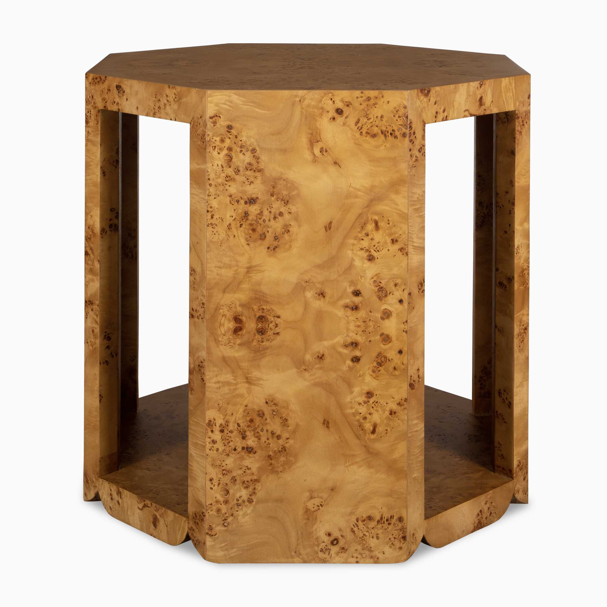 Indus Burl Side Table
